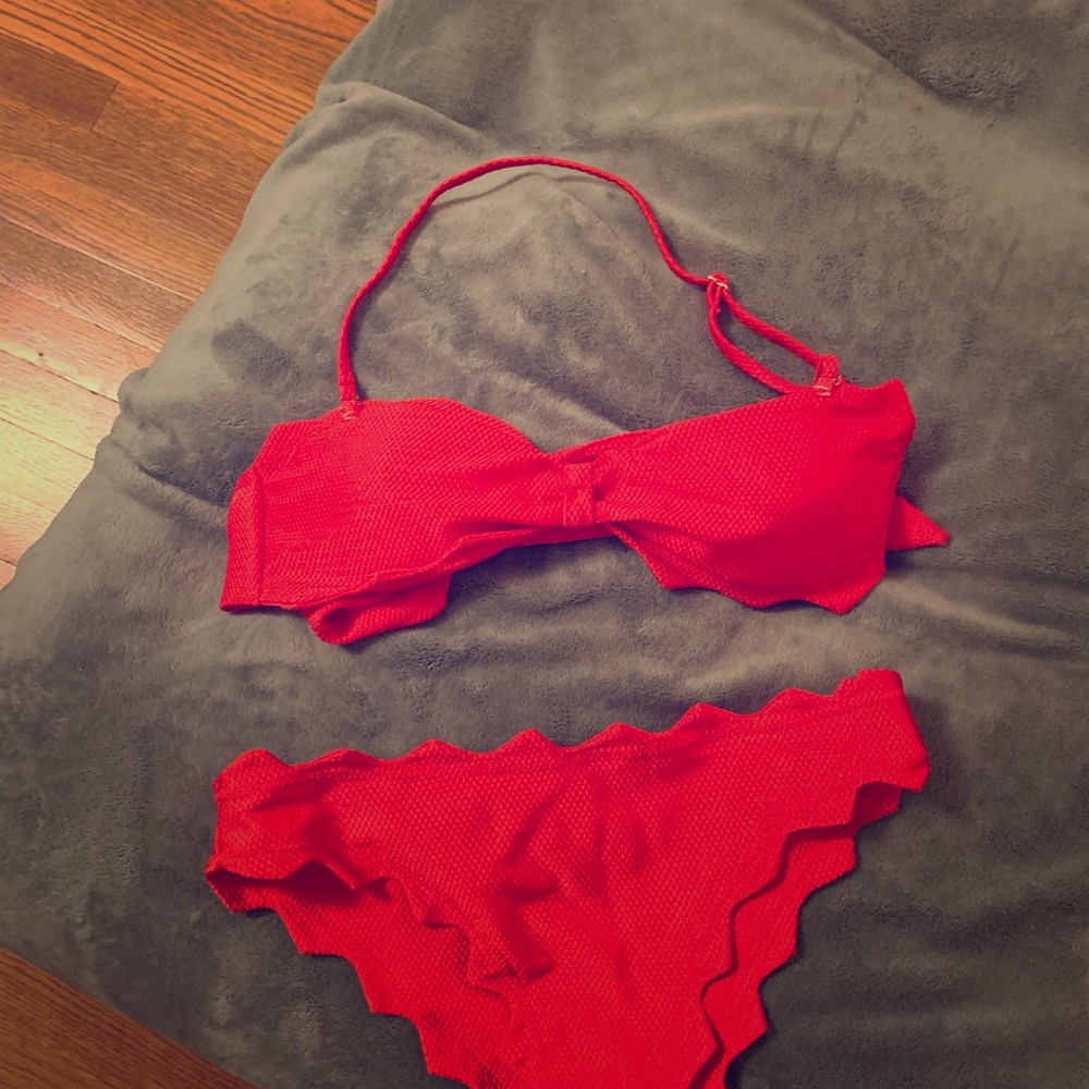 Cupshe red bikini
